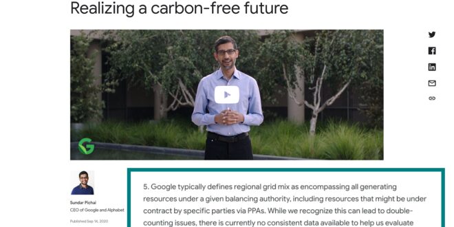 【反核大崩潰】GOOGLE：乾淨能源的承諾包含核電♡

[Google] Our third decade of climate action: Realizi...