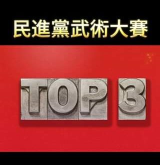 民進黨武術大賽TOP3