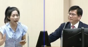徐巧芯提問「林昶佐閃兵問題」
林佳龍尷尬回應「要問他本人」