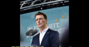 德國執政黨基民黨的北萊茵-西發利亞州長 Hendrik Wüst 親自表示
「誰像納粹一樣思考、像納粹一樣說話，那他就是...