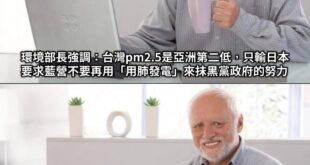 肺腺癌罹患率亞洲第一
老馬時期都沒這麼嚴重