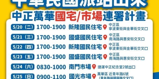 越困難的目標，更需要眾人之力來完成，這不只是誰的責任，是每一位中正萬華人的責任，國會需要的是監督政府的民意代表，而不是縱...