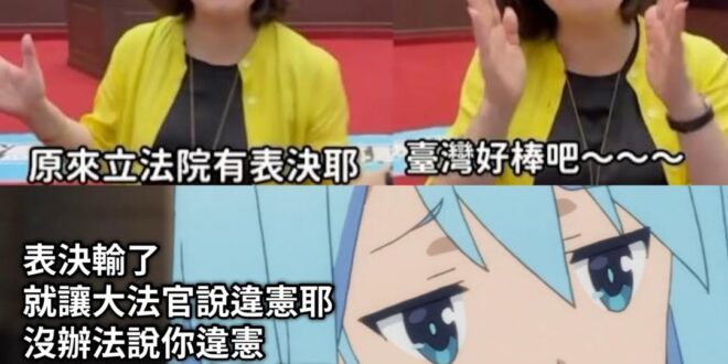 哪個民主立憲的自由法治國家敢這樣搞？
台灣真的好棒棒吧～～