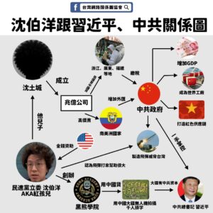沈伯洋爸爸在壯闊中共？