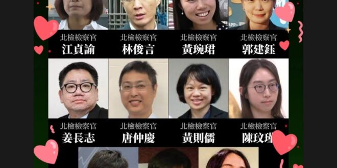 驚聞歹徒恐嚇北檢檢察官
所幸犯嫌已遭逮捕聲押！

請大家一起力挺北檢！
多多轉傳！
讓愛與和平廣傳世界
(圖上資料皆公開…
