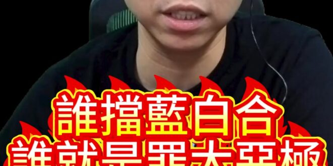 咚咚咚！任何人都不能阻止藍白合！【歷史哥快報｜李易修】