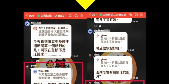 國民黨立委游顥血尿緊急送醫治療，綠營罷團立刻出圖消費，在游顥病床照旁邊寫上「同意罷免」

作圖的罷團叫做「台灣真內地青年…