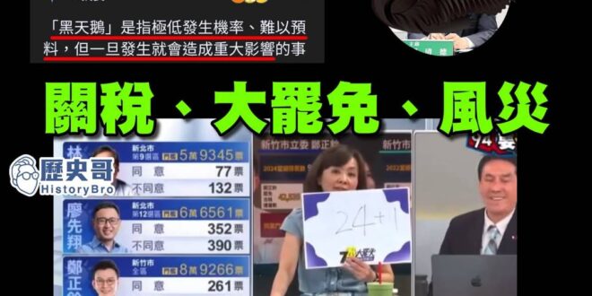 難以預料是吧?

美國關稅政策甚麼時候開始的?今年2月
那時民進黨賴政府在幹嘛?搞大罷免
關稅暫緩期間，談判談了半天又談…