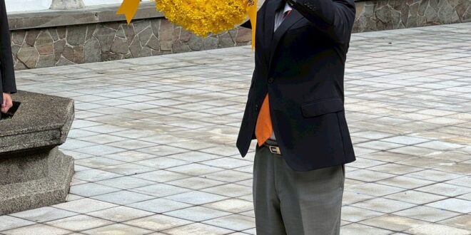 【先總統蔣公誕辰 前往慈湖謁陵感念 】 
今日是先總統蔣中正先生的誕辰,每年的這個時候,我都會前往慈湖謁陵表達追思,感...