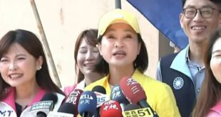 民進黨賴瑞隆酸主視覺用黃色是蹭黃色小鴨,柯志恩反酸「選高雄市長格局要大一點」
