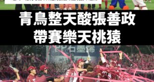 青鳥每次職棒比賽都喜歡酸張善政帶賽樂天桃猿。

但事實是：冠軍賽張善政入場幾乎都贏、棒球場淹水是張善政修好的（球員跟教練...