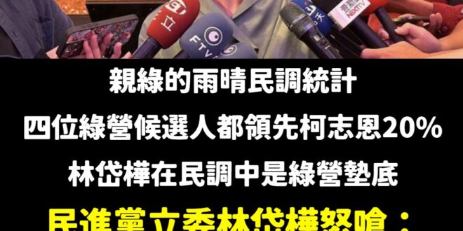 民進黨認證花錢做出來的造勢民調