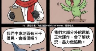 他們開始登記撤僑名單了

我們⋯⋯