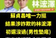 照理講，蘇貞昌在民進黨內也算人氣王之一，結果唯一力挺涉詐欺的議員林浤澤連初選都沒過，上次高雄市長初選力挺的邱議瑩也是初選...
