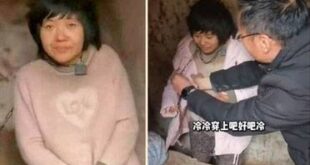 對岸鐵鍊女事件的村民當初被抓到是怎麼說的？「她風了，所以把她用鐵鍊拴在豬寮裡 #保護她」，至於這位可憐的女性是本來就風了...