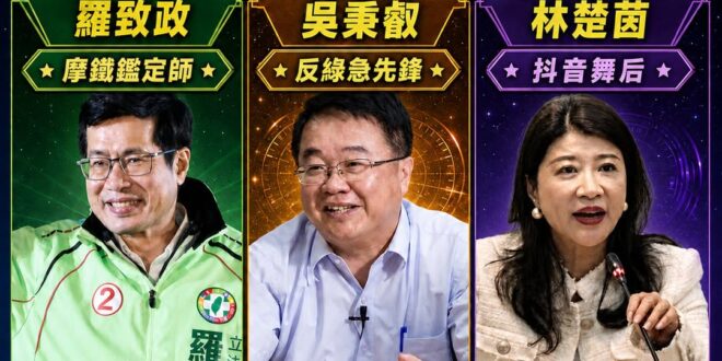 蘇巧慧競選新北市長，霸氣組成銀河艦隊

政策群召集人是羅致政，過去曾多次帶女助理去摩鐵開房間被抓到，建議蘇巧慧政策可以主...