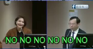 衛福部長石崇良竟喊「三班護病比我們做到了」
國民黨立委陳菁徽反嗆「是在野黨做到了」，石崇良跳針狂喊：「NO NO NO ...