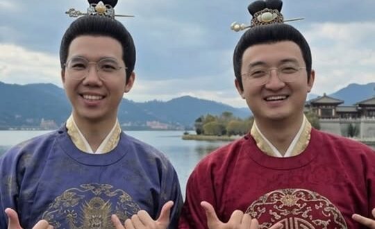 哈哈哈！真兄弟同祖先！#祭祖 #隴西 #李氏 #李氏龍宮【歷史哥快報｜易起遊大陸｜李翔、李易修】