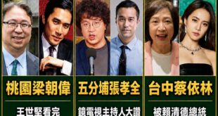 說真的，都還滿像的，看來民進黨確實穩了，會收到一些顏值票

1. 桃園梁朝偉（黃世杰）
這個稱號源自於民進黨立委王世堅（...