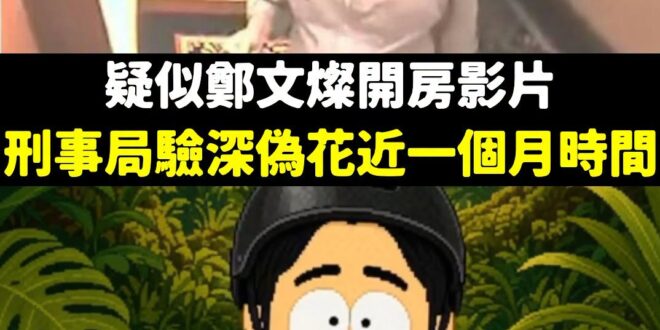 是這樣啦，當初疑似鄭文燦開房的影片，刑事局驗深偽搞來搞去花了近一個月的時間

有點像賴清德聲音的反毒油影片，刑事局一天內…