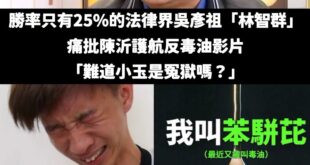 林智群之前被網友踢爆當律師勝率只有25%，果然名不虛傳
拿小玉變造A片來類比反毒油影片，這種邏輯也能當律師真不簡單

小...