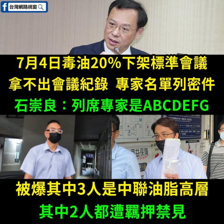 包庇就是事實，還想切割？
為啥毒油要查這麼久，而且還說不清楚？
為啥要搞毒油主題限流？

一切都會真相大白！
當人民的怒…