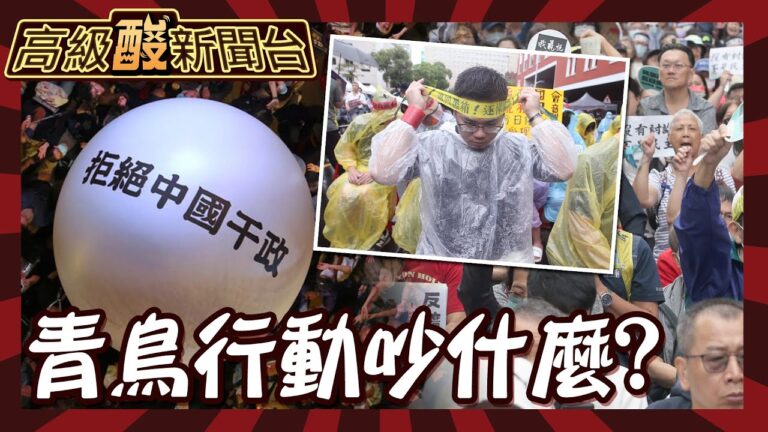 【高級酸新聞台#68】台大生怎麼看青鳥行動包圍立院 你有去嗎? 蹭物資? 大型交友現場? 國會到底吵什麼?!20240531 @高級酸新聞台AmazingNews