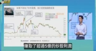 綠營不敢討論的是，誰利用高端炒股發大財？