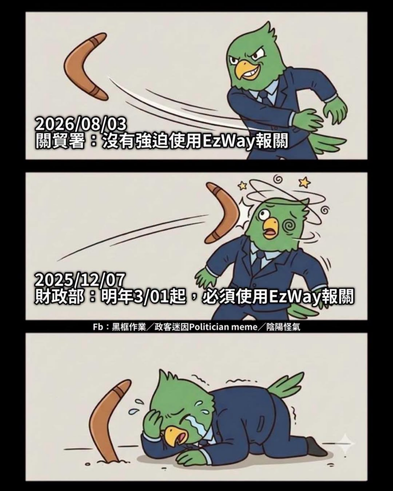 關貿署比財政部大嗎？

EZ WAY 是什麼？
EZ WAY（易利委） 是財政部關務署認可的官股占36%的民間營運實名認...