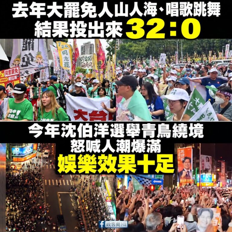 大罷免2.0再次啟動，一年一度的「青鳥大遶境」開始啦

是這樣的，去年大罷免不管是綠營政論或是網路社群，青鳥瘋狂洗版糾眾...