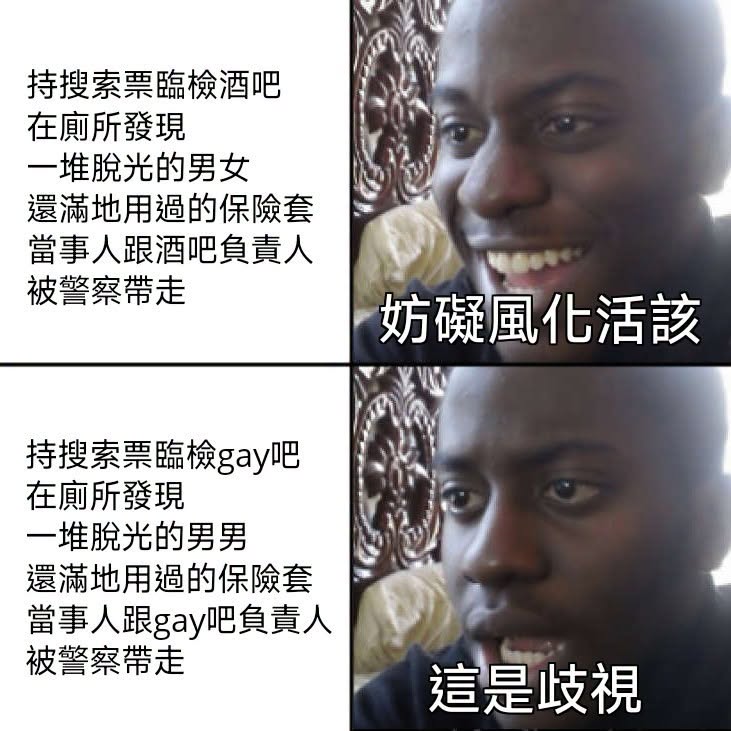 不懂為什麼
有特權嗎？
