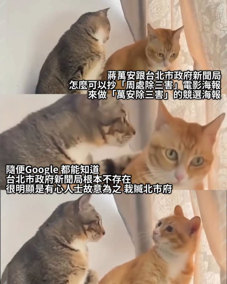 但是這麼明顯的造假
綠營卻連查證都沒有，全部都上車
包括那些應該知道北市府沒有新聞局的綠營民代
