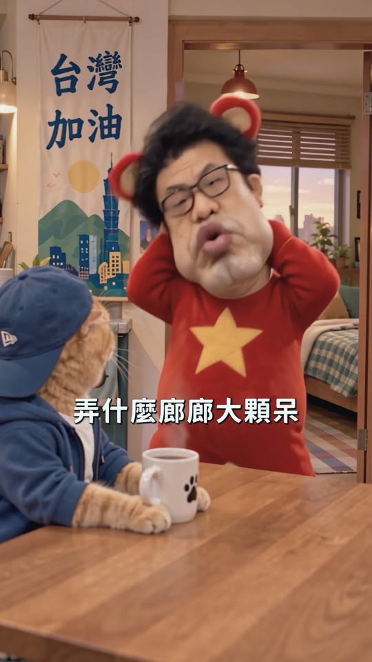萊爾校長原班團隊新作《貓哥的煩惱2》　開酸「廊什麼帶」：不懂AI廊帶，真BI？